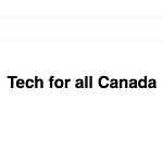 TECH FOR ALL CANADA