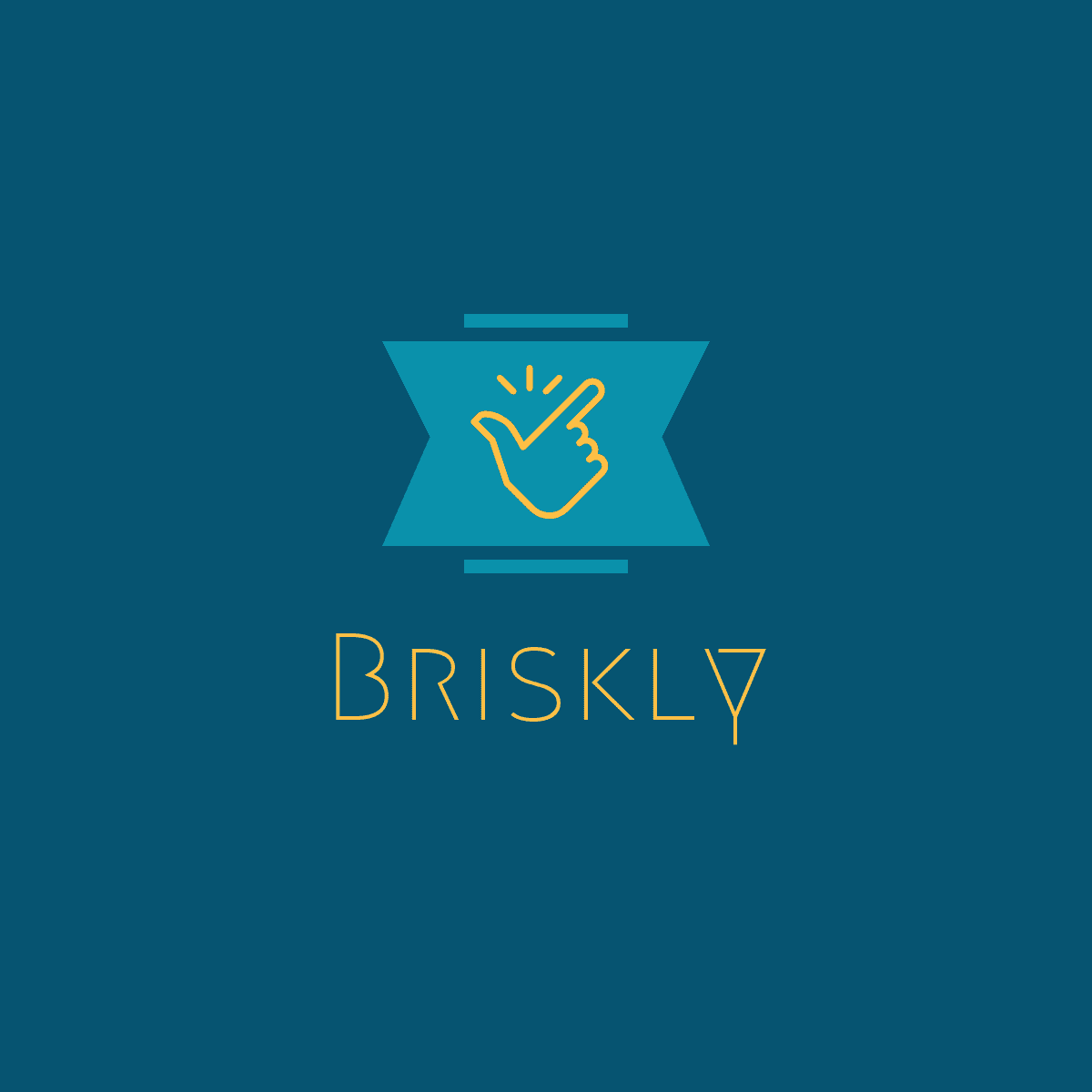 Briskly